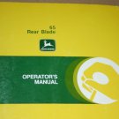 JD John Deere 65 rear blade Operators Manual OMW21379