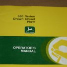 JD John Deere 680 Chisel Plow Operators Manual OMN200419 OM-N200419