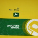 JD John Deere 95 Rear Blade Operators Manual om-w21494 OMW21494