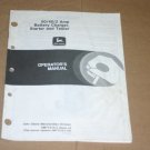 JD John Deere 60/40/2 Battery Charger Operators Manual