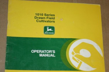 JD John Deere 1010 Field Cultivator Operators Manual