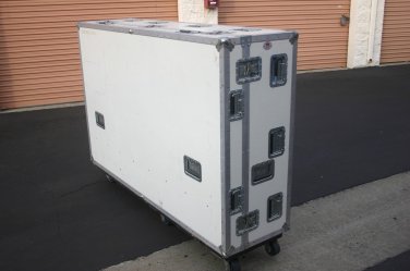 Yamaha PM3500 44ch Audio Mixer Console+PW4000 power+Link Cable/+ Flight Case-40C