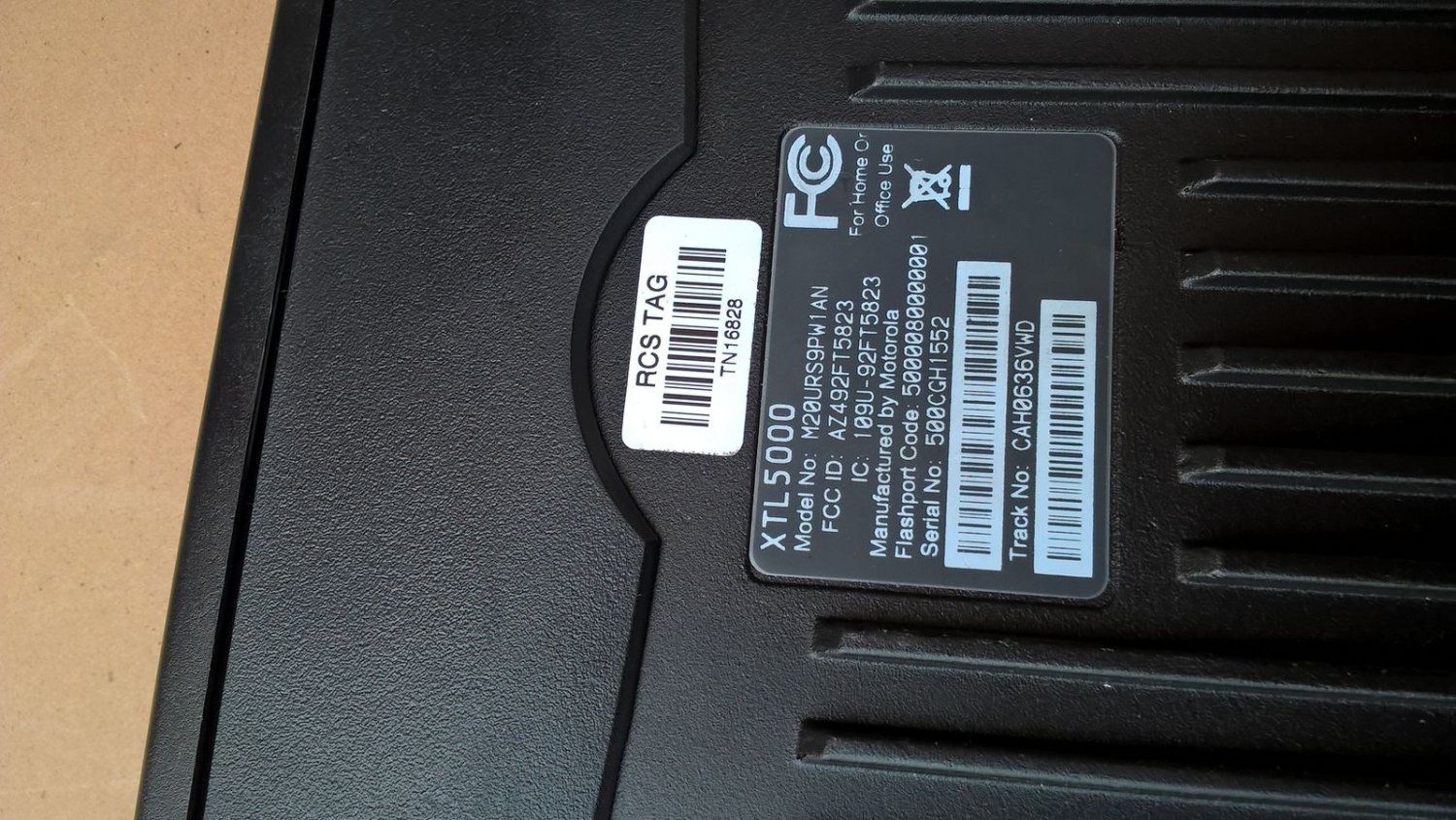 Motorola Astro XTL5000 M20URS9PW1AN 700/800MHZ UHF Digital Radio XTL 5000