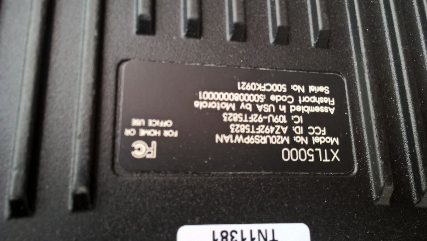 Motorola Astro XTL5000 M20URS9PW1AN 700/800MHZ UHF Digital Radio XTL 5000