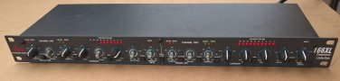 dbx 166xl Compressor/Limiter/Gate 166 XL Twin Dual 2-Channel