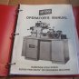 Hardinge High Speed Super-Precision HC Chucking Machine Lathe Opeator's  Manual
