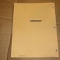 CATERPILLAR Operation & Maintenance Manual 3304 3306 spark ignited gas engines