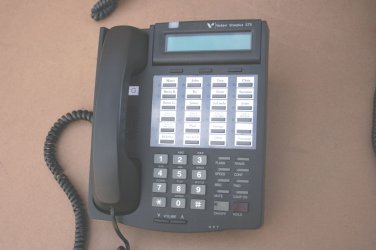 Vertical Vodavi Starplus STS - STSe 3515-71 Charcoal 24-Button LCD Speaker Phone