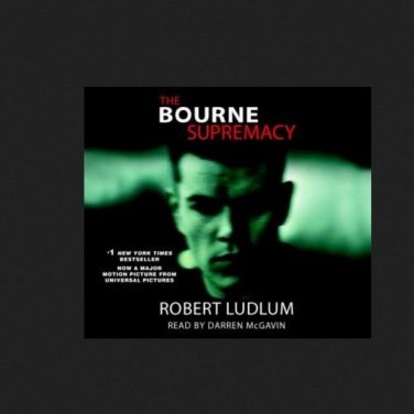 THE BOURNE SUPREMACY by ROBERT LUDLUM ~ UNABRIDGED CD'S AUDIOBOOK