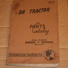 CAT Caterpillar D8 Tractor Parts Catalog Serial #2U9662 to 2U15000 30720