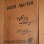 Caterpillar DW10 Tractor Parts Catalog Serial No.1V1 to 1V3033 Inclusive