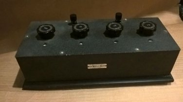 Welch Scientific 4 Position Decade Resistor. 01999.9