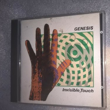 CD GENESIS Invisible Touch ORIGINAL PRESSING JAPAN Import