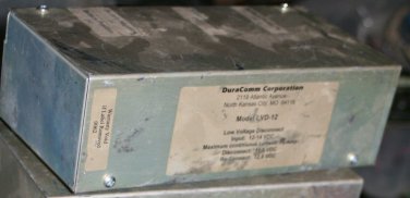 Duracomm LVD-12 Low Voltage Disconnect, 75 Amps 10-15V DC