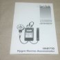 Omega Engineering Inc HHF710 Hygro-thermo Anemometer User's Guide