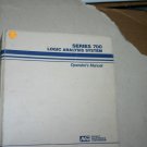 Nicolet Paratronics Corp Series npc-700 Logic Analyzer Operator's Manual