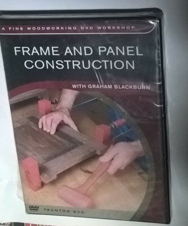 Frame and Panel Construction DVD NEW SEALED  With Graham Blackburn
