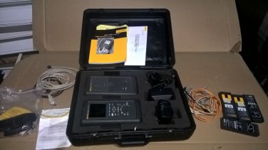 Fluke DSP-2000 w/ DSP-2000SR Smart Remote Cat5 LAN Cable Analyzer Test Set