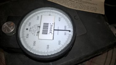 Jones Triple Range Model 4800 Hand Tachometer with case And Shaft Adapters