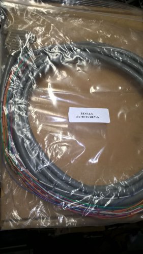 NEW GE Bently Nevada 131780-01 25 pin DSUB Dynamic Option Cable for TDISecure