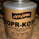 Jet Lube 10004 Kopr-Kote Copper Anti Seize Grease - 450gm Lubricant NSF