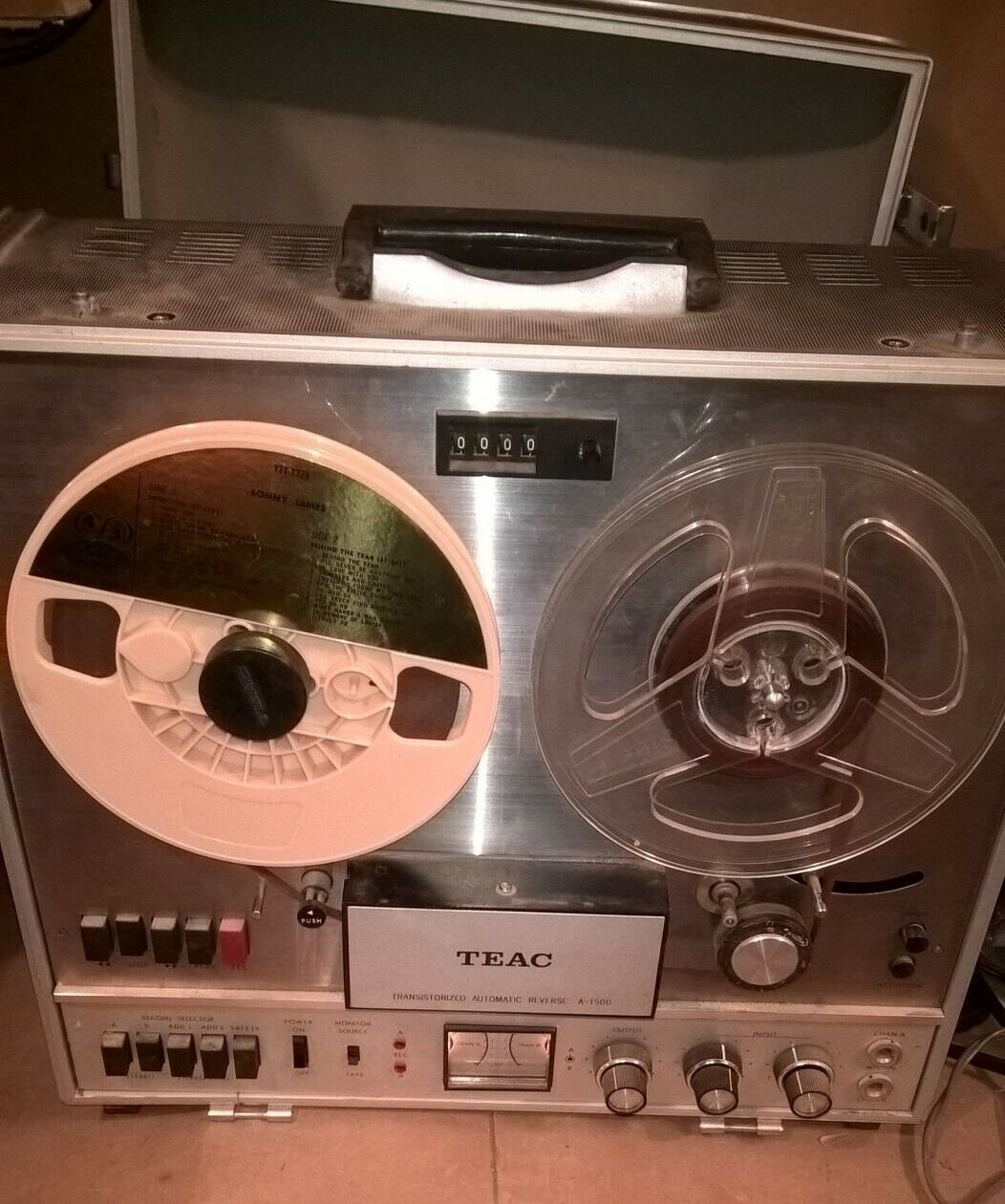 Classic Teac A1500 Auto Reverse Reel to Reel Tape Deck Recorder Player