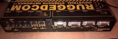 Ruggedcom RS400-24D-T2T2-3D  Ruggedserver TXTX-3D-XX 128-BIT ENCRYPTION 12-24VDC
