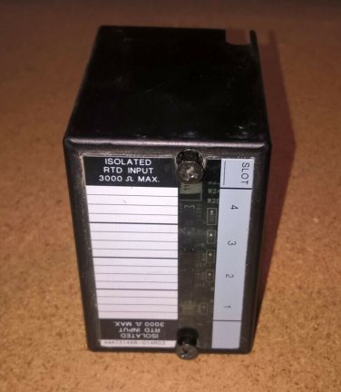 GE Fanuc IC670ALG621-AA Analog Input Module RTD 4 PT