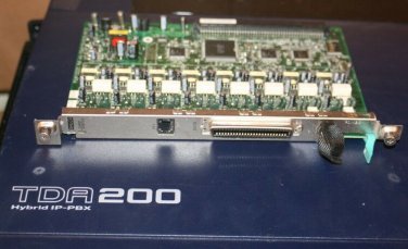Panasonic KX-TDA0170 (DHLC8) 8-Port Digital Hybrid Card  PSUP1322Zc