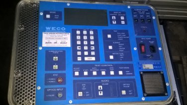 WECO Model 3010 Portable Meter Tester Power Test System CT burden phase angle te
