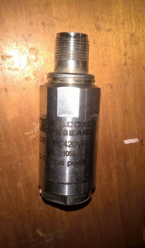 Wilcoxon PC420VP-10 4-20 Ma Velocity Sensor  Vibraton Transmitter, 0-1 Ips Peak