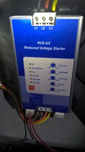 SAF Solcon Magnetek Low-Voltage Soft Starter RVS-AX-31-E RVS-AX Drives Motor 31A