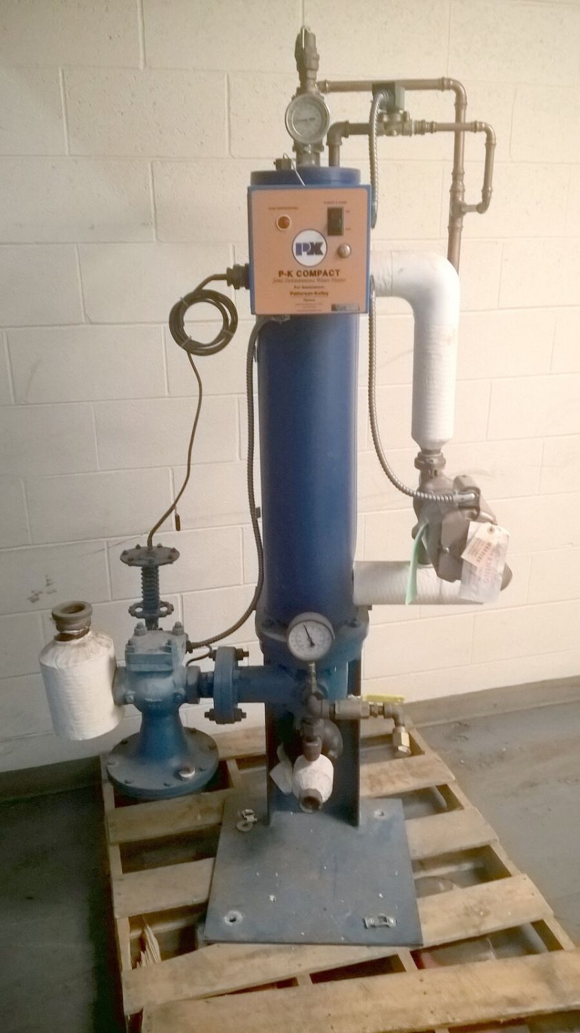Patterson Kelley Harsco PK Compact Vertical Instant Steam Hot Water Heater PK06