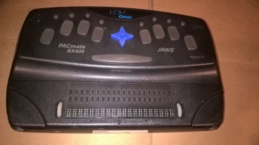 Omni PacMate BX400 Windows Portable blind computer Pac Mate+20 cell display PM-
