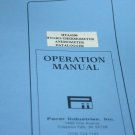 Pacer Industries HTA4200 Hykgro-Theermometer Anemometer Data Logger Manual