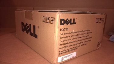 Genuine Dell HX756 Black Toner Cartridge 2335dn OEM SEALED 0HX756