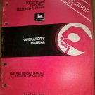 JD John Deere 4200 Moldboard Plows Operators Manual OM-A43145 OMA43145 Dealer's