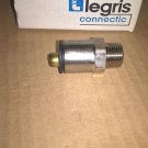 Box of (10) LEGRIS 3115 62 14DOT Nickel Plated Brass Male Adapter, 1/2" T