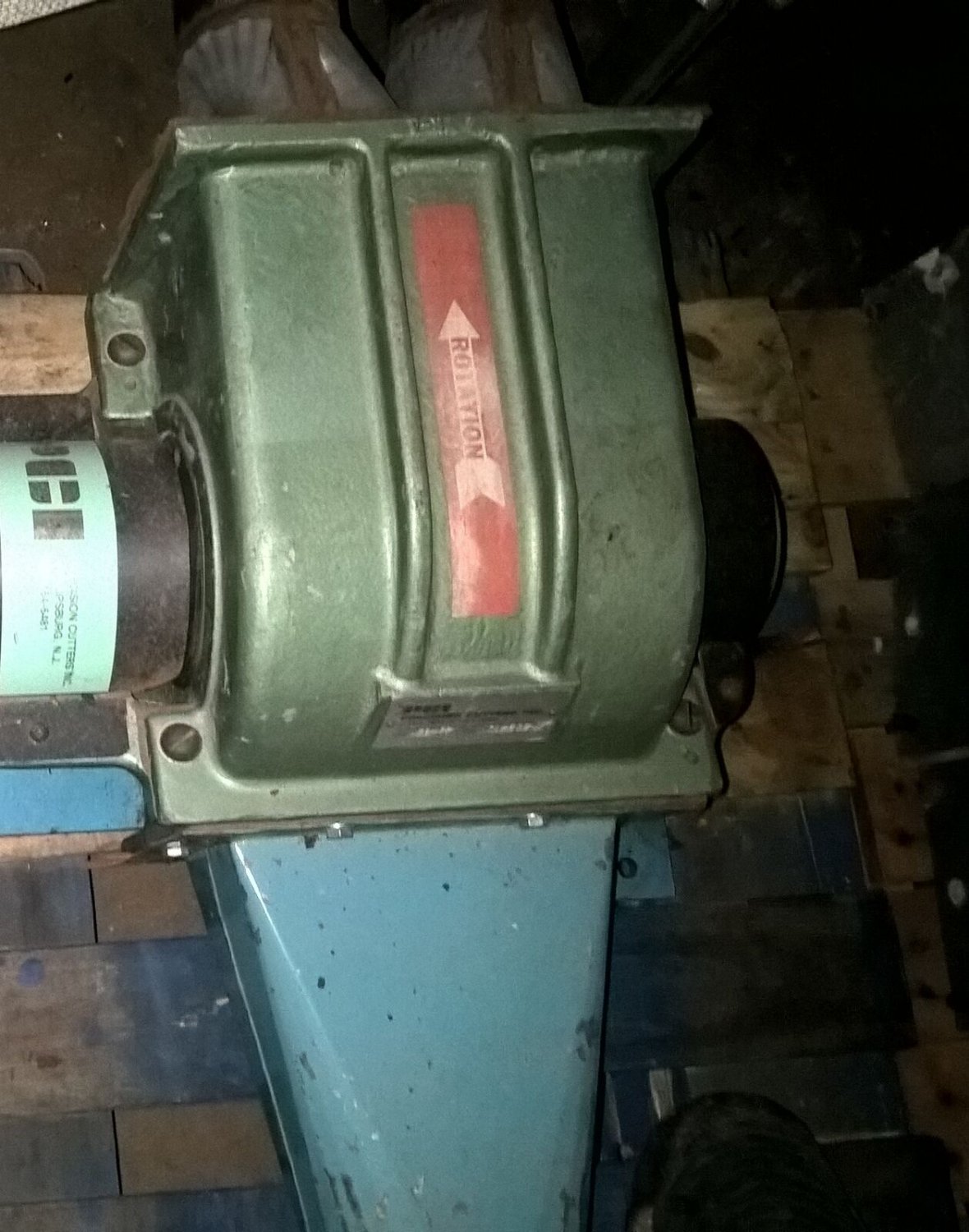 PRECISION CUTTERS PCI MODEL 78FP TRIM BLOWER Rotor 2knives Chopper 1/2