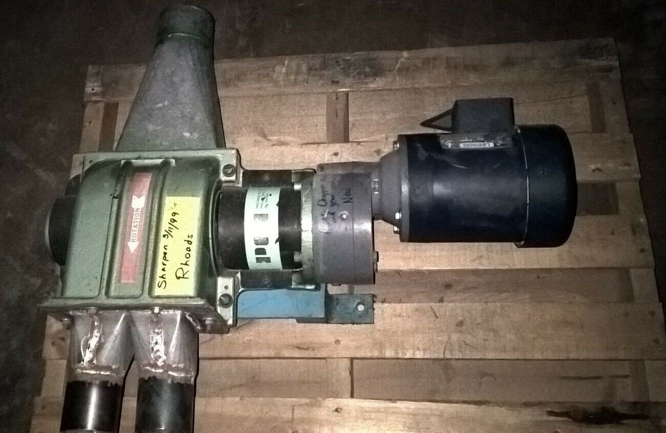 PRECISION CUTTERS PCI MODEL 78FP TRIM BLOWER Rotor 2knives Chopper 1/2