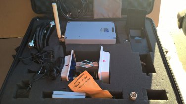 Sperry West Video Commander Receiver +Sony Monitor+ 1.2-1.45 GHZ Bowtie Antennas