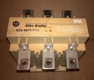 Allen Bradley 825-MCM630 Ser.A Converter Module 160-630 Amps - used
