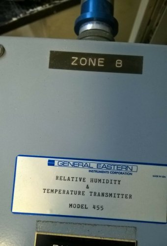 Cole Parmer General Eastern D40001661 rev G mod 455 transmitter Temp/Humidity GE