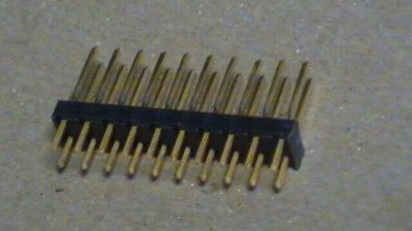 Lot (18) TE 87215-7 Rectangular Header Connectors Male Pins Tyco Electronics