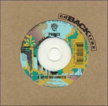 Prince 1999 / Little Red Corvette CD '92  (Out of Print) RARE