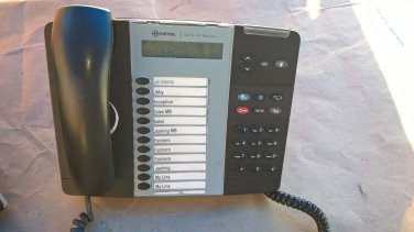 Mitel 5212 IP Backlit Dual Mode VoIP Display Office Phone Black POE 56004890 747