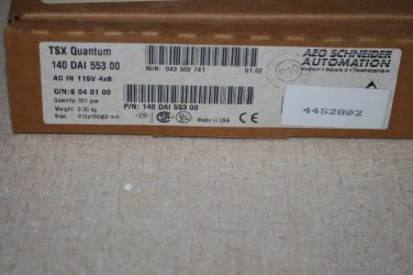 AEG Schneider NEW TSX Quantum 140-DAI-553-00  AC IN Module 140DAI55300 Modicon
