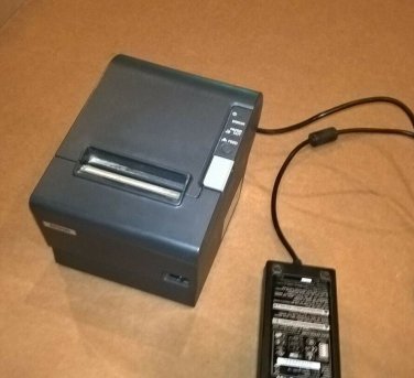 EPSON TM-T88IV  POS Thermal receipt printer M129H W/Power Supply +USB interface