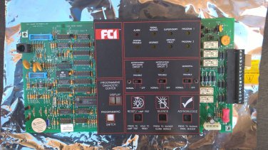 FCI Gamewell 7200 Series SCU System Control Unit Fire Alarm 1120-0469 Rev. R