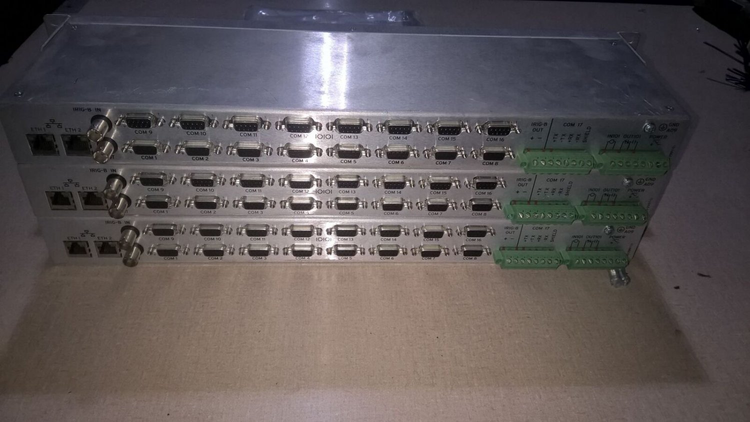 Schweitzer Engineering Labs SEL-3610 17-Port Serial Ethernet Server ...